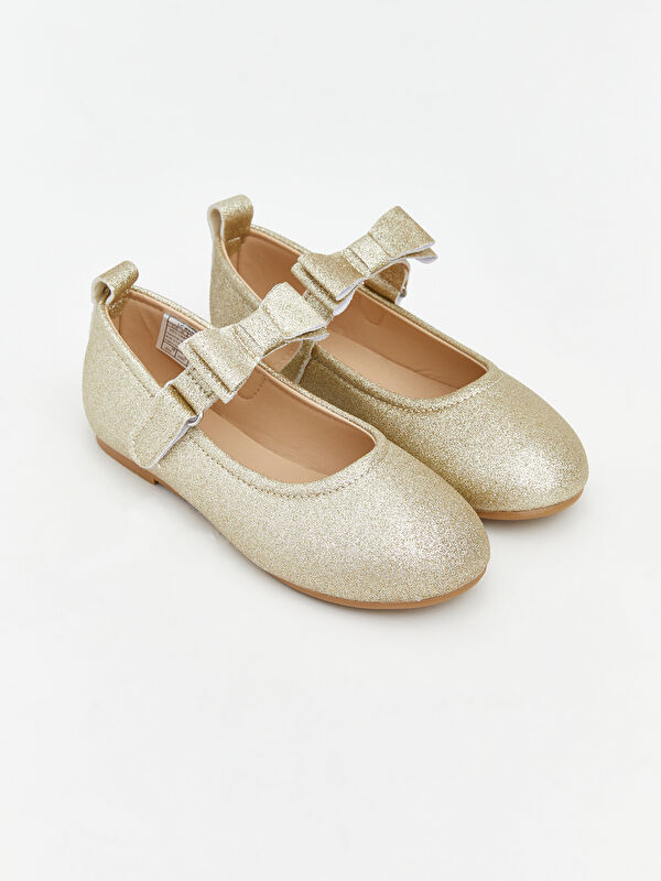 LCW STEPS Fiyonk Görünümlü Kız Bebek Babet 