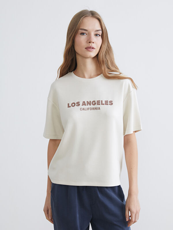 XSIDE Los Angeles Print Soft Touch Women's T-Shirt