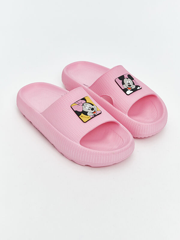 LCW STEPS Minnie Mouse Baskılı Kadın Terlik