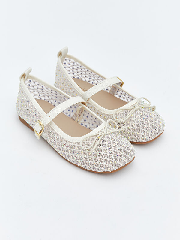 LCW STEPS Bow Detailed Baby Girl Flats