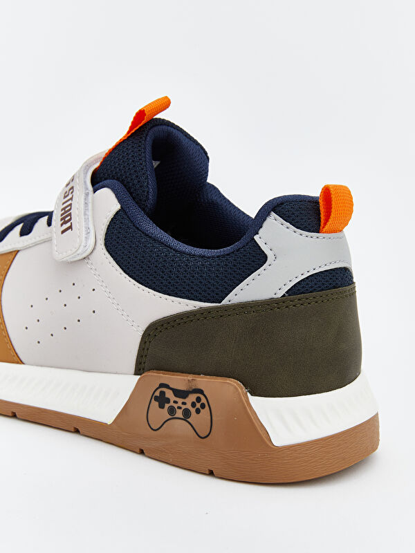 Renk Bloklu Erkek Çocuk Spor Ayakkabı - Görsel 6