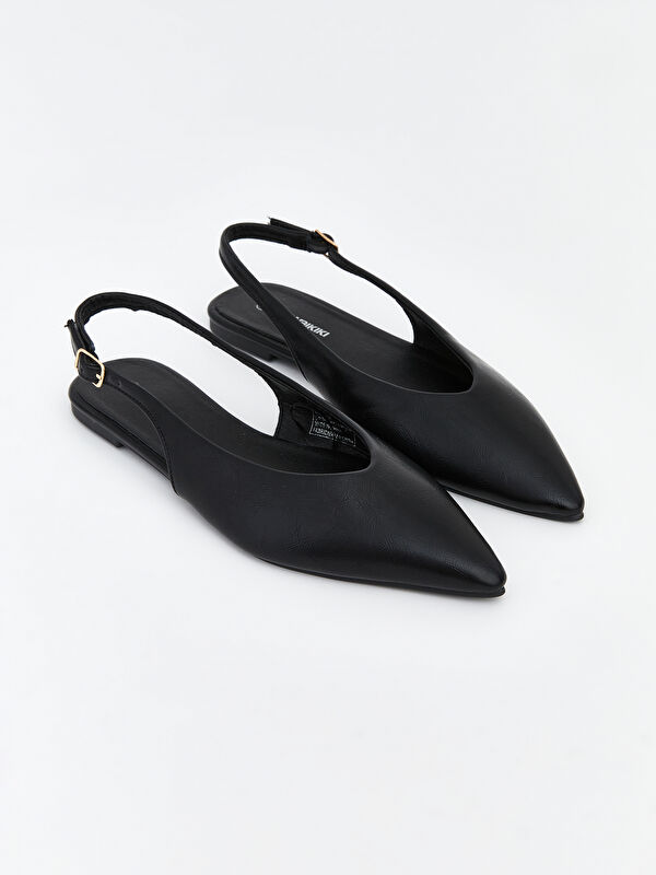LCW STEPS Pointed-toe women's ballet flats.