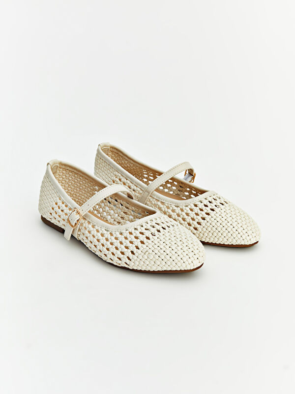 LCW STEPS Woman BEIGE Ballet Flats