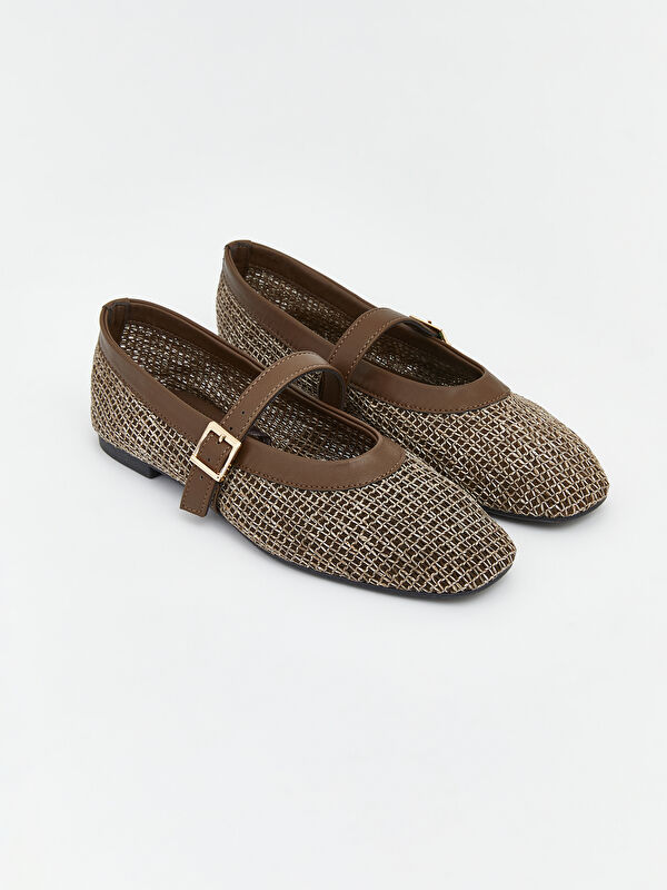 LCW STEPS Rattan Women's Ballet Flats