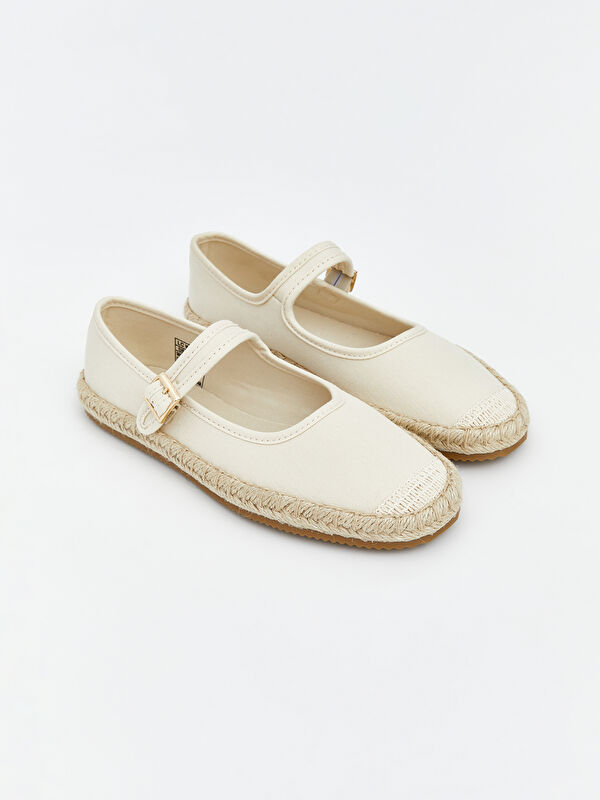 LCW STEPS Rattan Sole Women's Ballet Flats