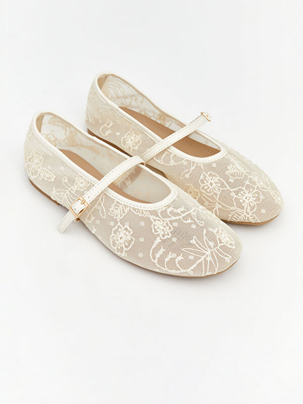 LCW STEPS File Detailed Women's Ballet Flats