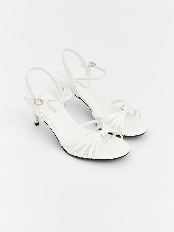 LCW STEPS Faux Leather Women's High Heels