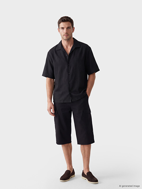 LCWAIKIKI Classic Regular Fit Erkek Kargo Şort