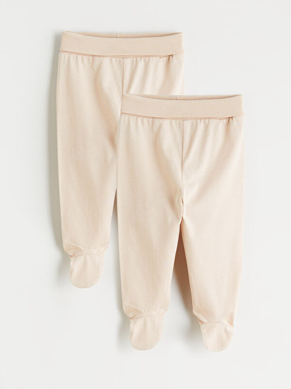 LCW baby Pantalon Bébé Garçon Avec Bottines Lot de 2