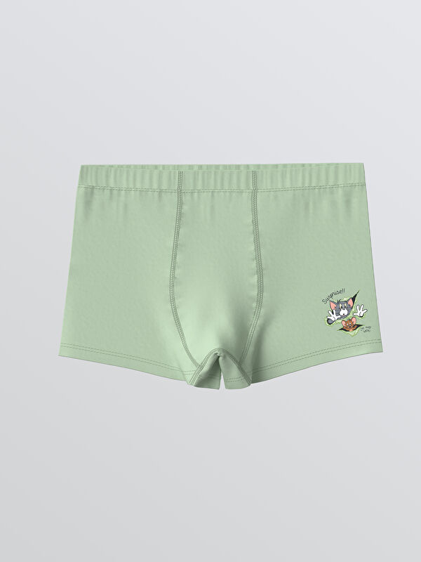 LCW Kids Tom veJerry Baskılı Erkek Çocuk Boxer
