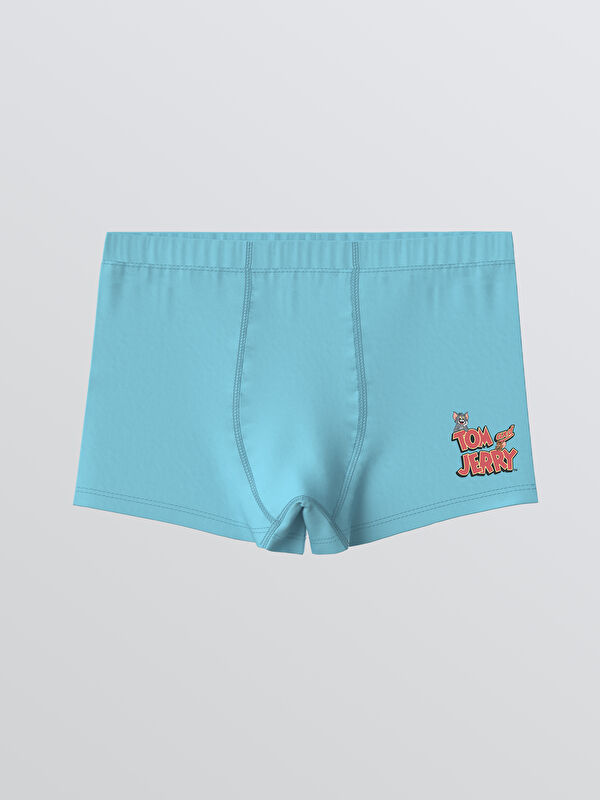 LCW Kids Tom ve Jerry Baskılı Erkek Çocuk Boxer