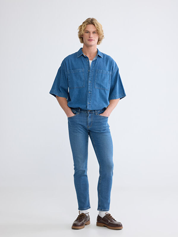 LCW Jeans 750 Slim Fit Erkek Jean Pantolon