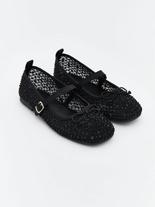 LCW STEPS Bow Look Girls' Ballet Flat