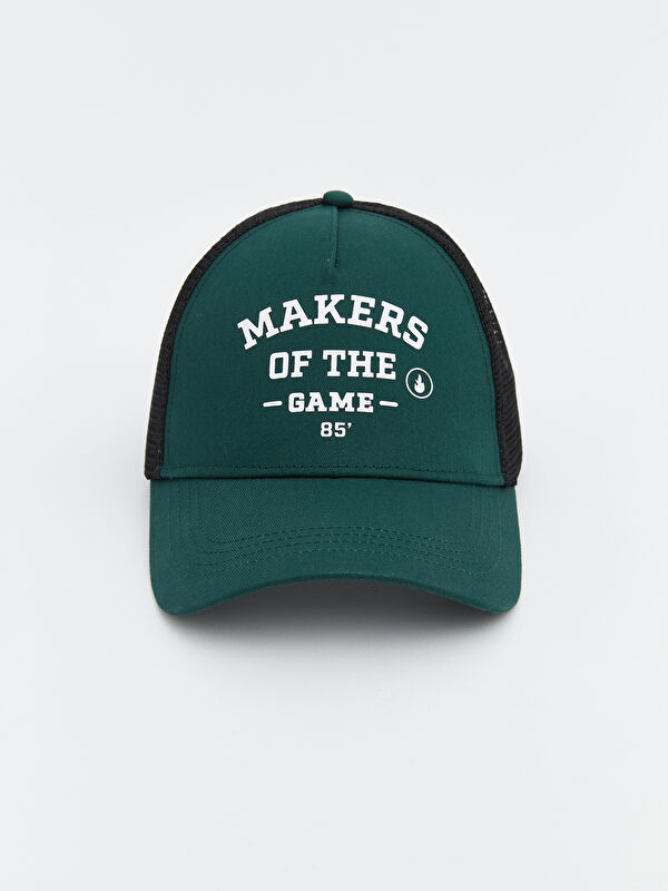LCW ACCESSORIES Men's Cap with Script Embroidery