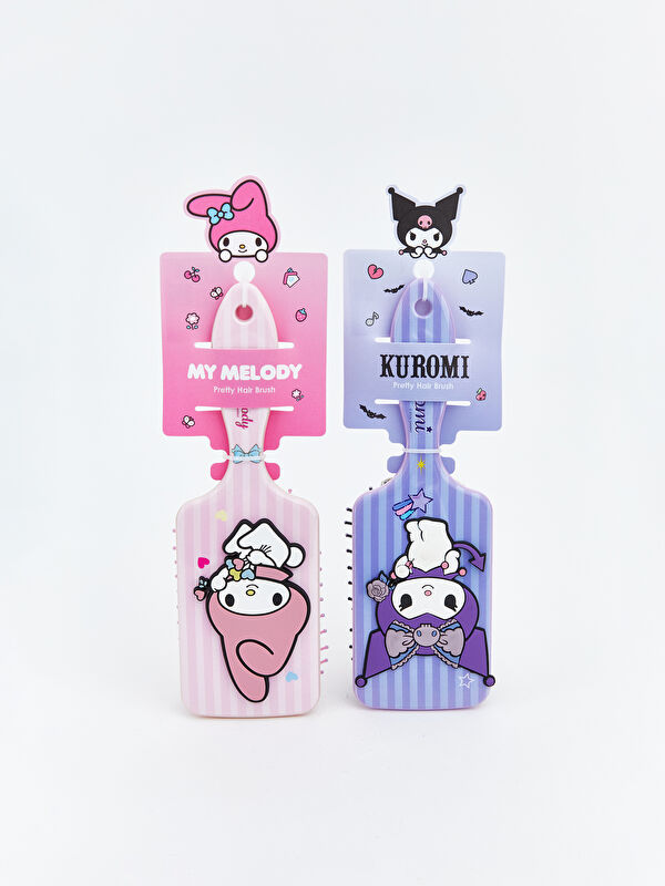 LCW JOY Melody ve Kuromi Baskılı Kız Çocuk Saç Tarağı