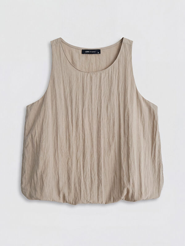 LCWAIKIKI Classic Damenbluse mit Rundhalsausschnitt