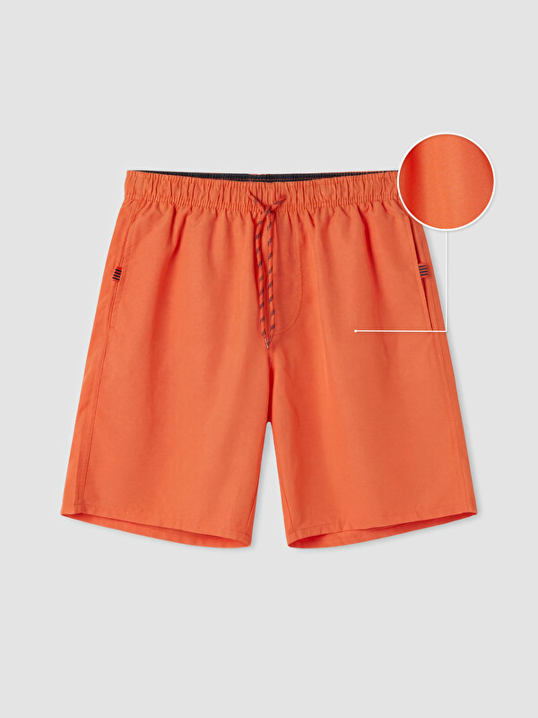 LCW SWIMWEAR Diz Hizası Boy Erkek Deniz Şortu