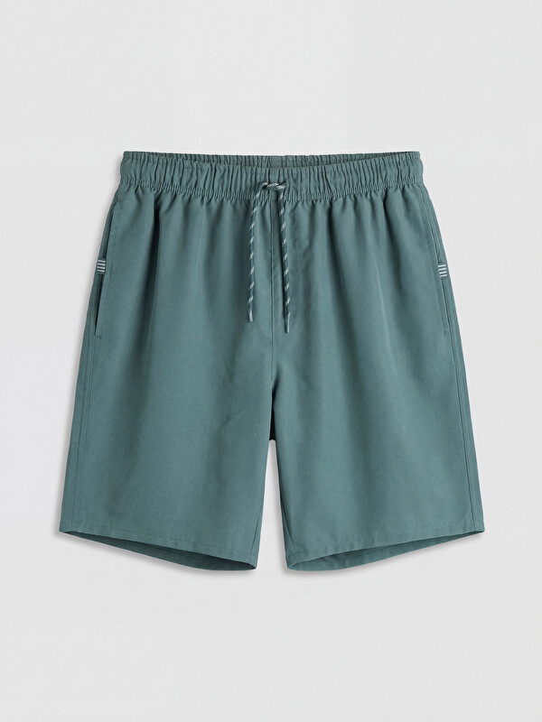 LCW SWIMWEAR Diz Hizası Boy Erkek Deniz Şortu