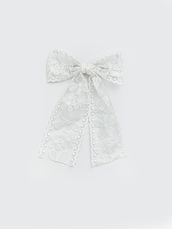 LCW JOY Bow-Embellished Hair Clip