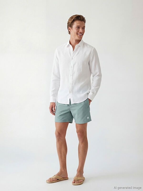 LCW SWIMWEAR қысқа ерлердің жүзуге арналған шортылары