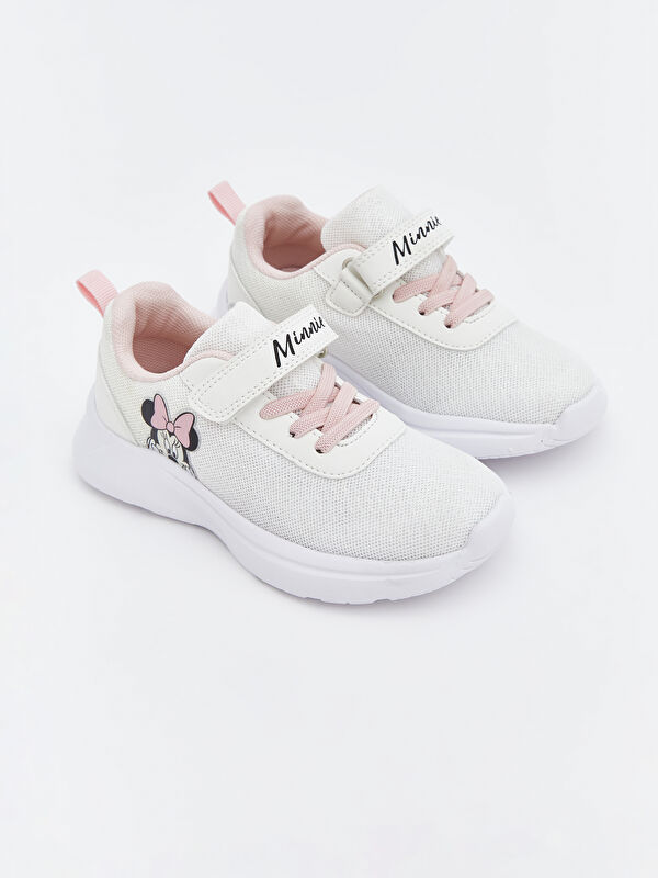 LCW STEPS Minnie Mouse Printed Baby Girls' Sneakers