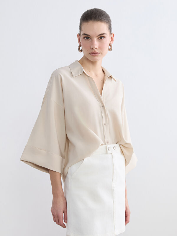 LCW Vision Oversized Women's Shirt
