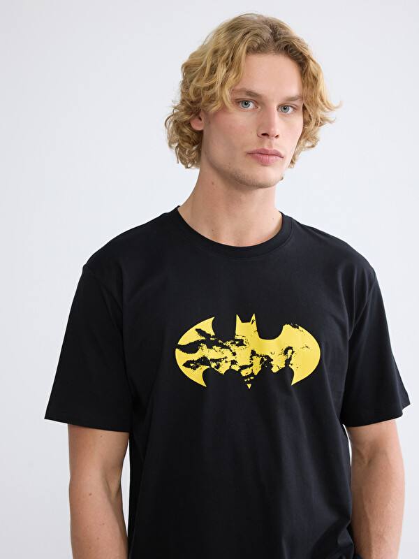 XSIDE Crew Neck Batman Print Men's T-Shirt