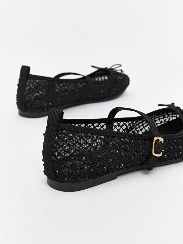 Lcw Steps Ekru Lcw Steps Fiyonk Detaylı Kız Çocuk Babet