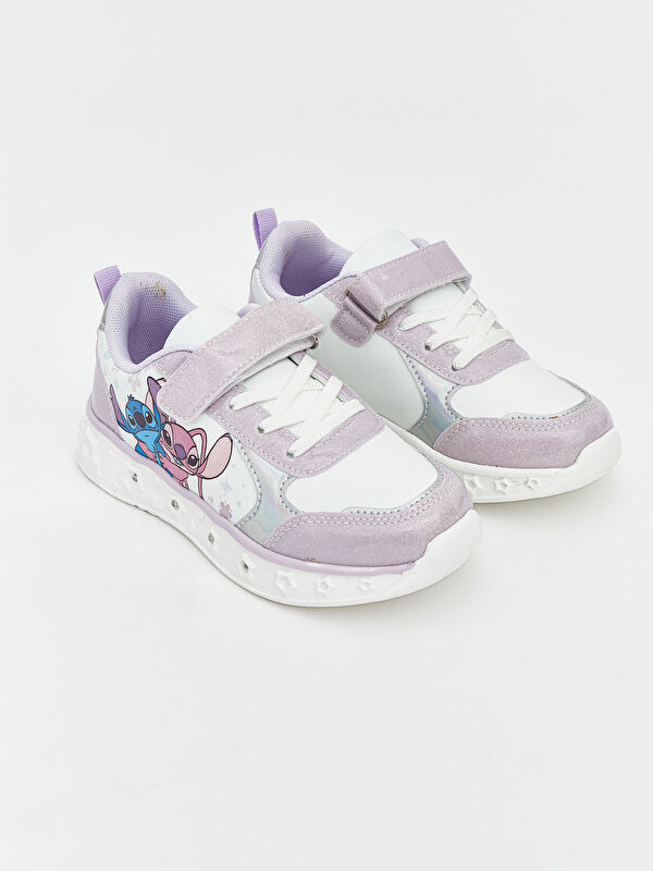 LCW STEPS Stitch және angel принтті сәби қыз кроссовкалары