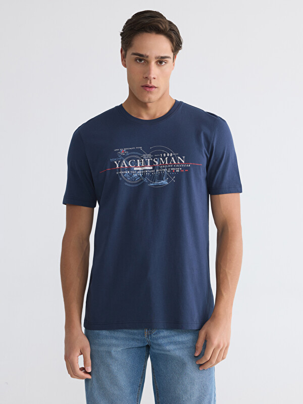 LCWAIKIKI Classic Crew Neck Printed Men's T-Shirt