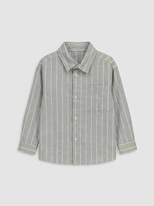 LCW Kids Striped Linen Boys' Shirt