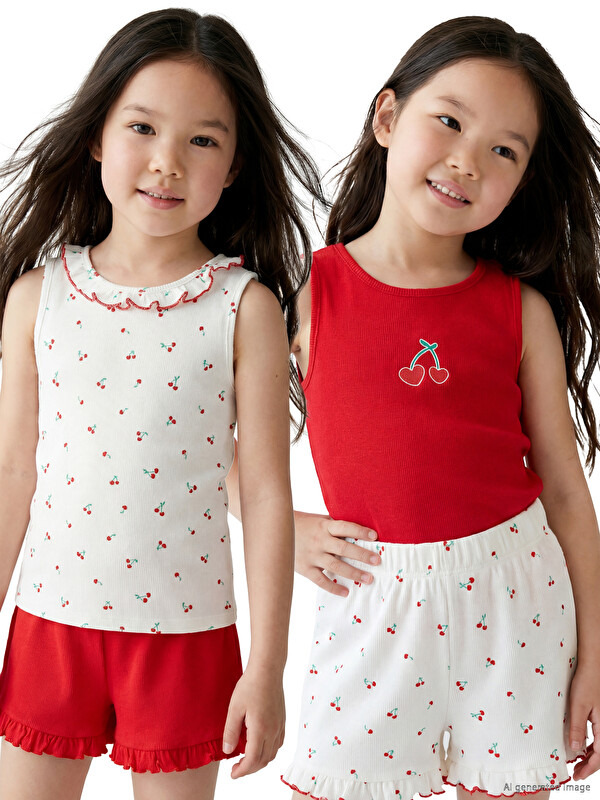 LCW Kids Set de 2 veste imprimate pentru fete