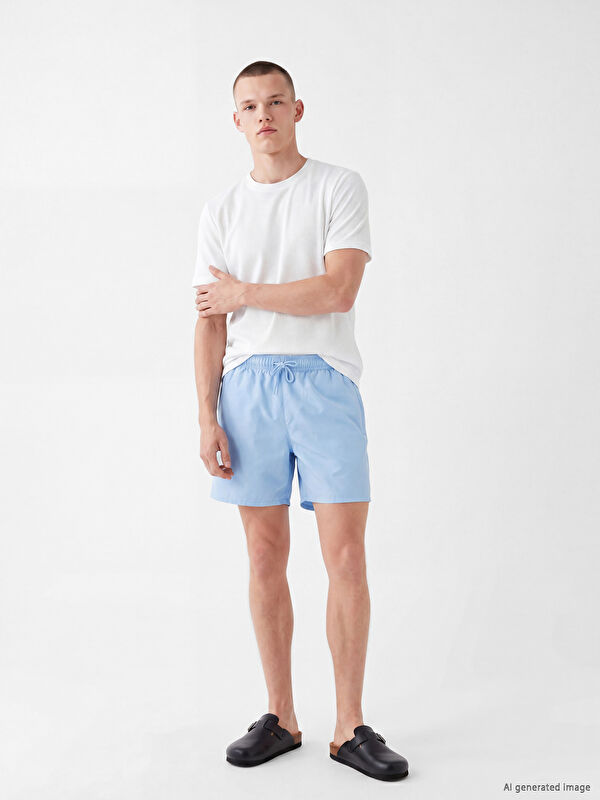 LCW SWIMWEAR En Kısa Boy Erkek Deniz Şortu