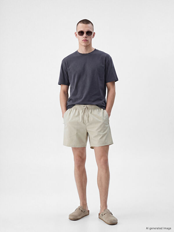 LCW SWIMWEAR En Kısa Boy Erkek Deniz Şortu