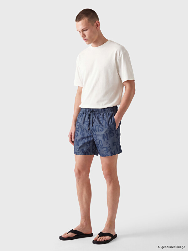 LCW SWIMWEAR Мужчины Синий Шорты для плавания