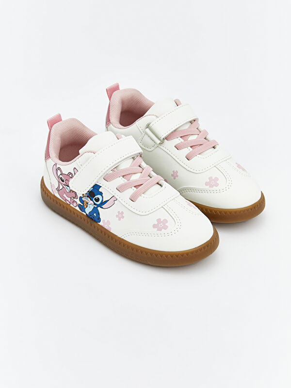 LCW STEPS Stitch және angel принтті сәби қыз кроссовкалары