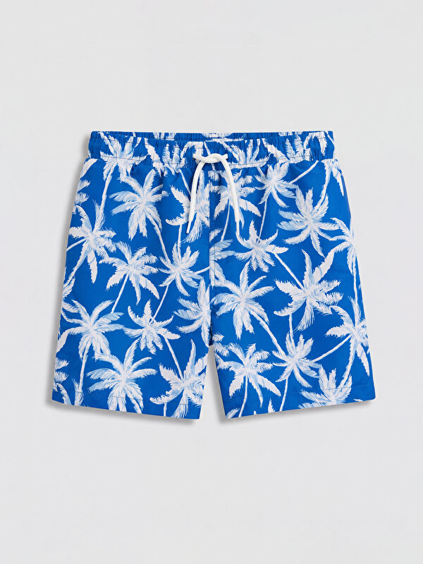 LCW Kids Elastic Waist Patterned Boys' Swimming Shorts