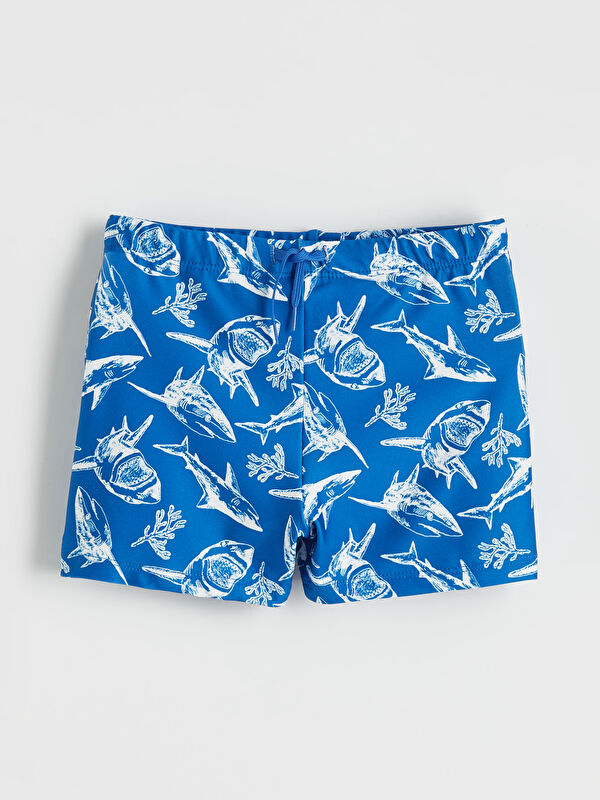 LCW Kids Desenli Erkek Çocuk Boxer Mayo