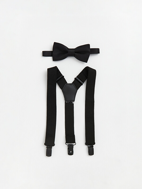 LCW ACCESSORIES Erkek Çocuk Papyon ve Pantolon Askısı