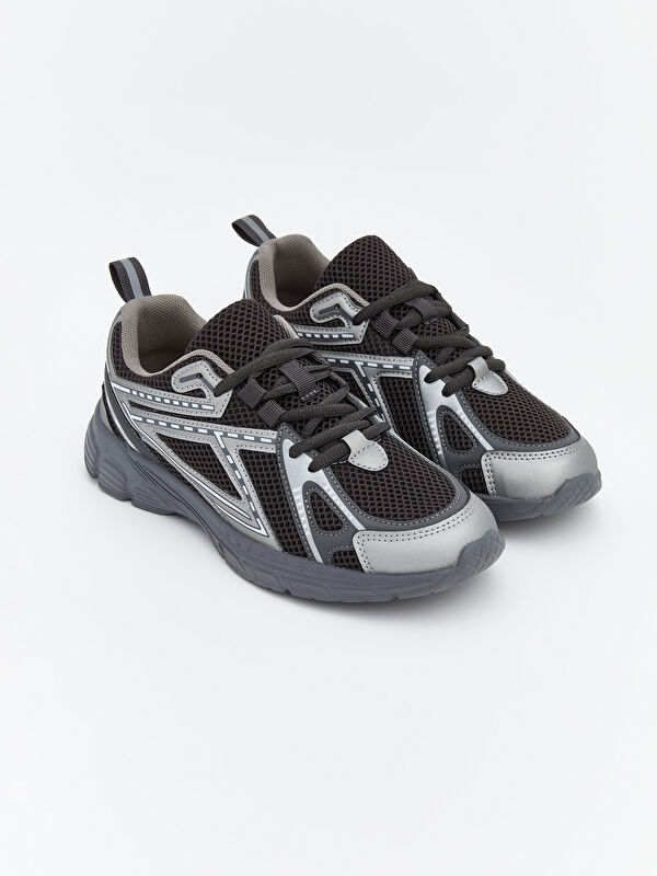 LCW STEPS Lace-up Patterned Boys' Sneakers