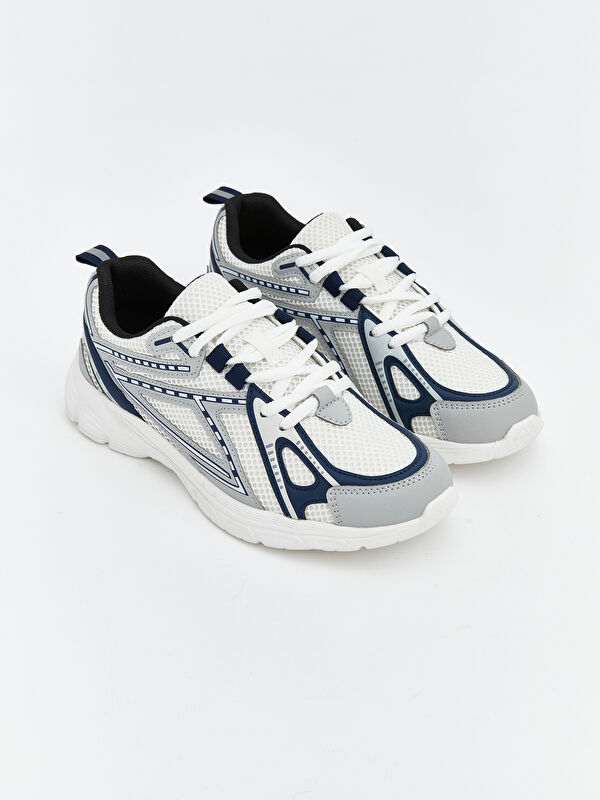 LCW STEPS Lace-up Patterned Boys' Sneakers