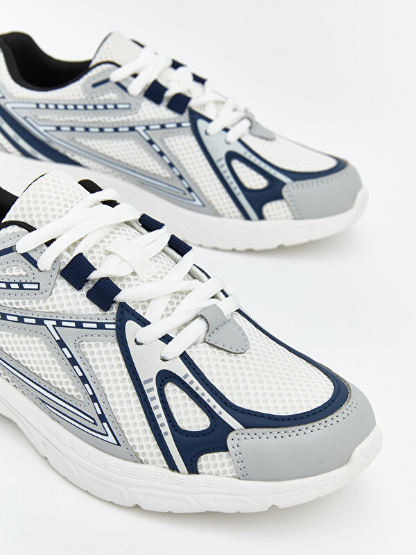 LCW STEPS Lace-up Patterned Boys' Sneakers - S6DJ54Z4-LAL | LC Waikiki