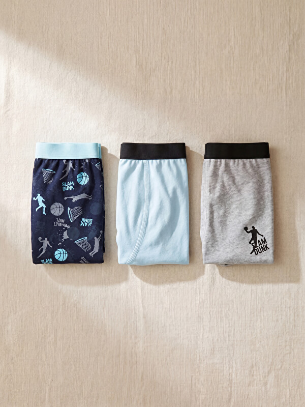 LCW Kids Erkek Çocuk Boxer 3'lü