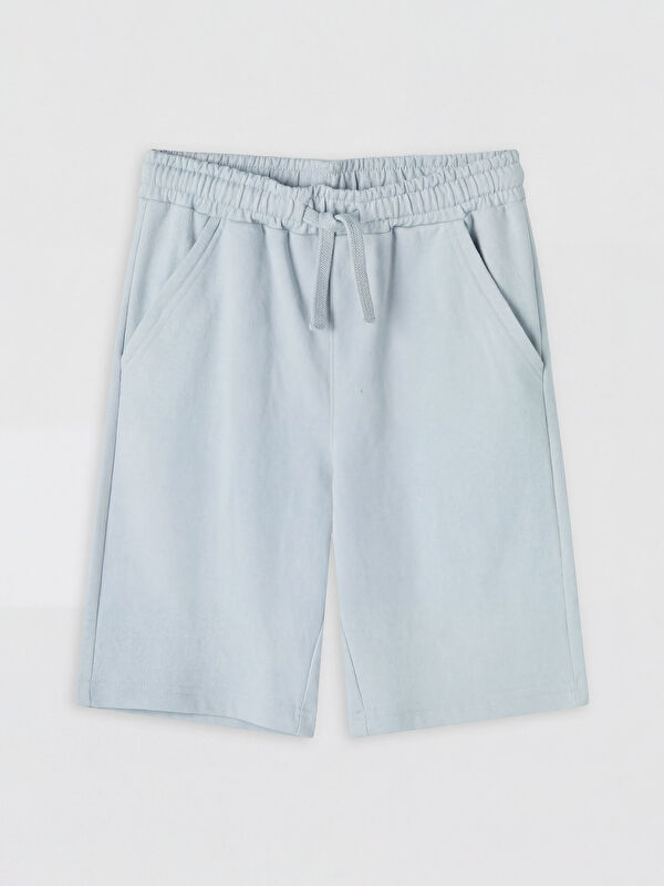 LCW Kids Beli Lastikli Basic Erkek Çocuk Şort