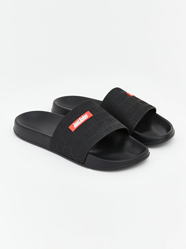 LCW STEPS Mann SCHWARZ Slipper