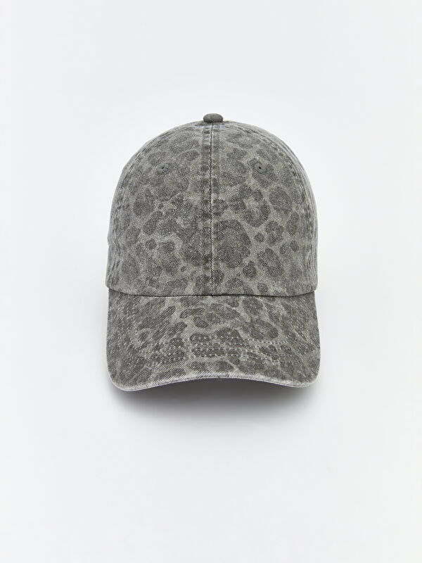 LCW ACCESSORIES Leopard Pattern Women's Kep Hat