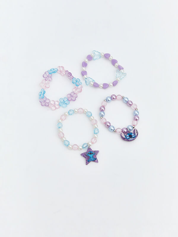 LCW JOY Stitch Print Girls' Jewelry Set