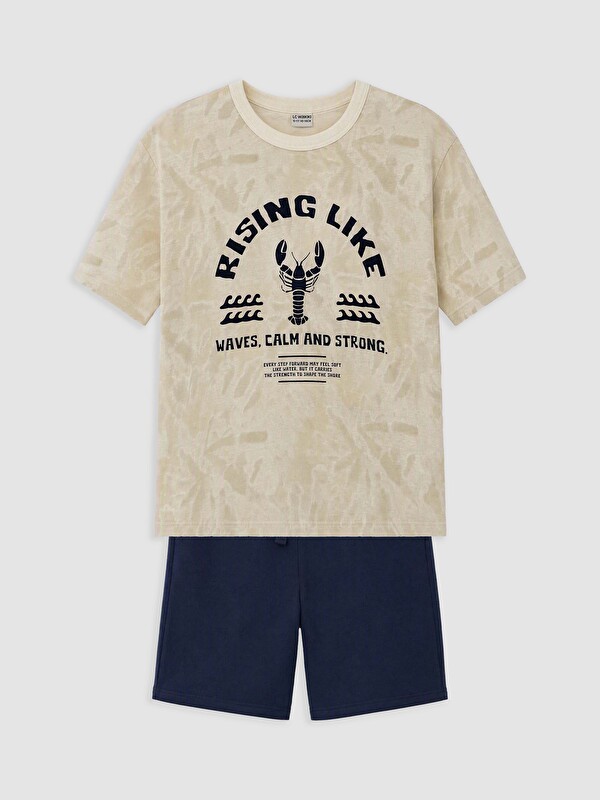 LCW Kids Ensembles Beige Garçon