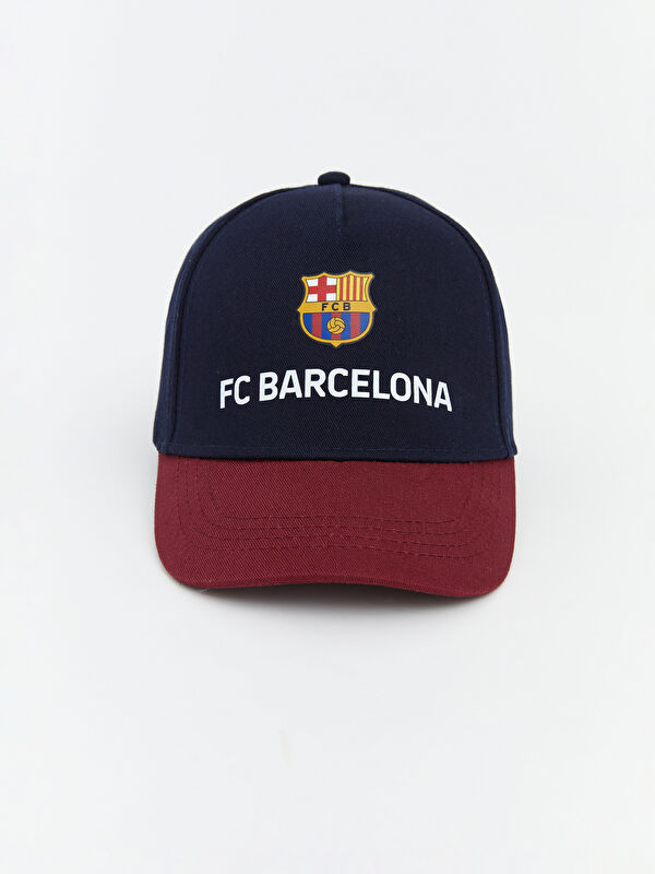 LCW ACCESSORIES Barcelona Baskılı Erkek Çocuk Kep Şapka
