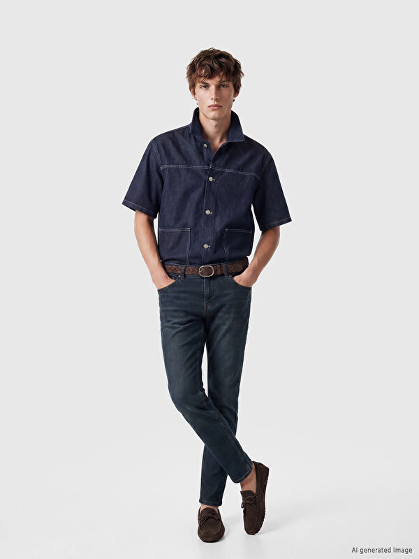 LCW Jeans 750 Slim Fit Erkek Jean Pantolon